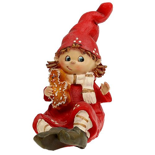 Floristik24 Figura navideña infantil 11cm rojo 2pcs
