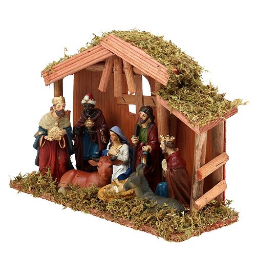 Artículo Belén de Navidad 30cm x 21cm x 10cm