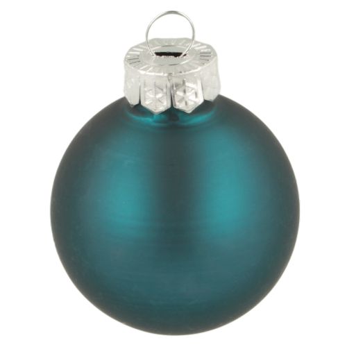 Bolas de Navidad, mate y brillante, pequeños adornos navideños, 4 cm, 24 unidades | Floristik24.es
