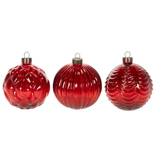 Adornos navideños de cristal,