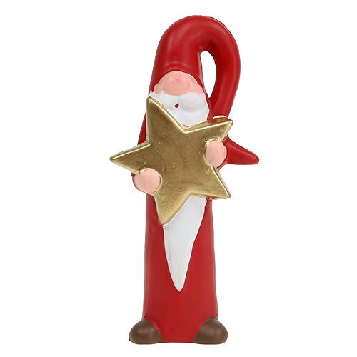 Floristik24 Figura de Papá Noel rojo H15cm