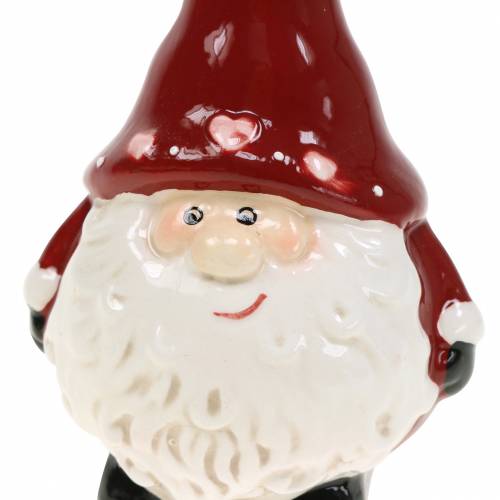 Floristik24 Decoración navideña Santa Claus Deco figura 10cm 2pcs