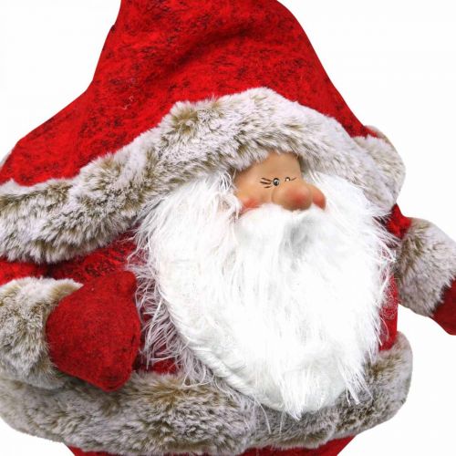 Artículo Taburete borde Papá Noel figura decorativa Navidad 28×22×88cm