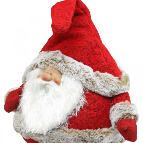 Artículo Taburete borde Papá Noel figura decorativa Navidad 28×22×88cm