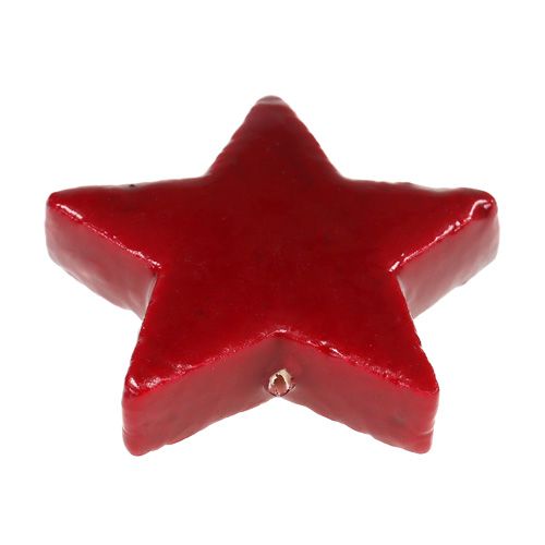 Artículo Mezcla de poinsettias 4-5cm rojo brillante 72 piezas