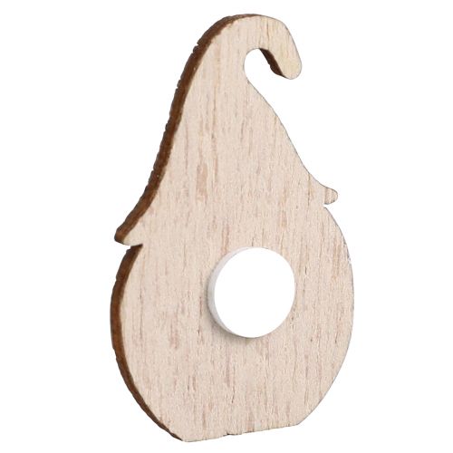 Artículo Duendes navideños de madera para pegar 2x3,5cm 48uds