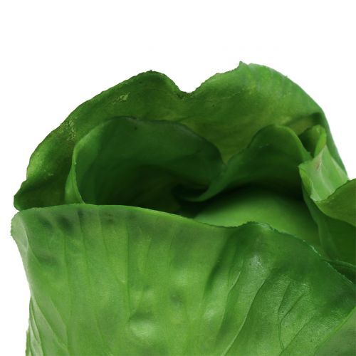 Floristik24 Lechuga Iceberg Artificialmente Real-Touch Ø12cm