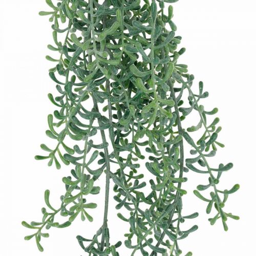 Artículo Planta verde colgante planta colgante artificial con cogollos verde, blanco 100cm