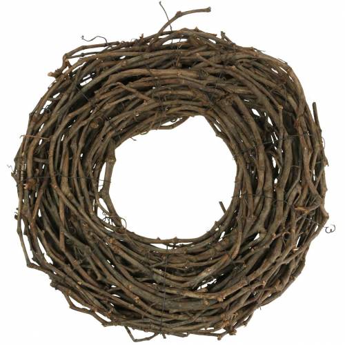 Floristik24 Corona de vid natural Ø50cm 1 pieza