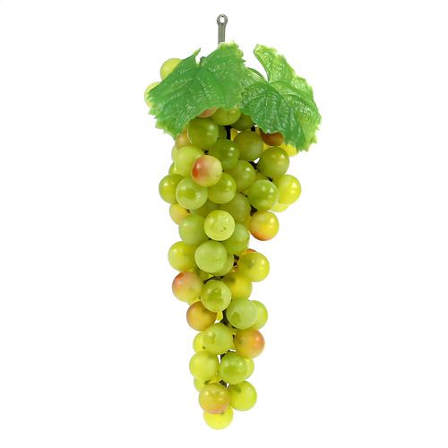 Floristik24 Uvas con hoja verde claro 22cm