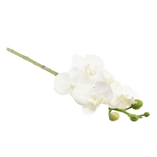 Artículo Orquídea Artificial Phalaenopsis Blanca Real Touch 32cm