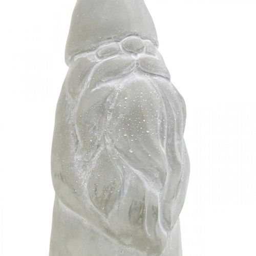 Artículo Figura decorativa elfo Decoración navideña gris hormigón H31cm