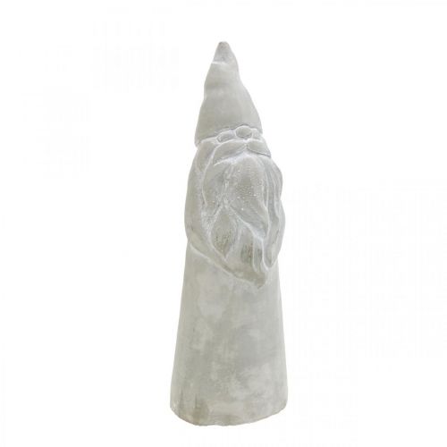 Floristik24 Figura decorativa elfo Decoración navideña gris hormigón H31cm