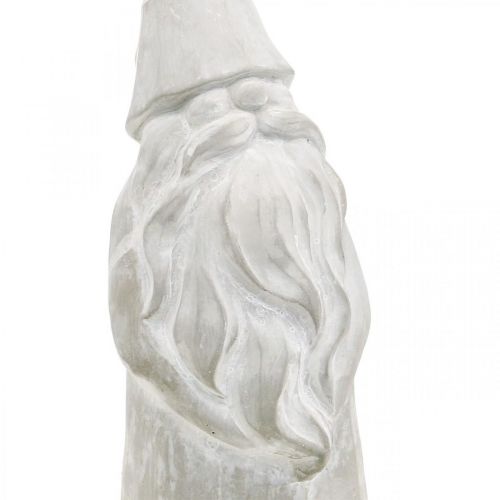 Artículo Figura decorativa duendecillo concreto navidad duendecillo gris H39,5cm
