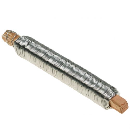 Alambre para envolver alambre artesanal acero inoxidable 0,65 mm 100 g