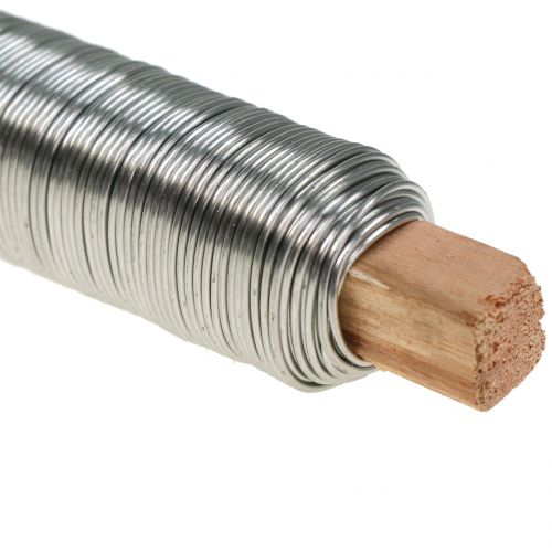 Artículo Alambre para envolver alambre para manualidades alambre para encuadernación acero inoxidable 0,65 mm 100 g