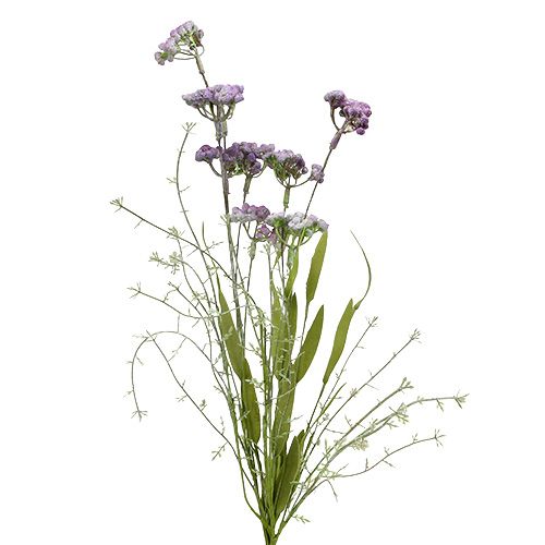 Floristik24 Flor de pradera violeta claro L60cm 3pcs