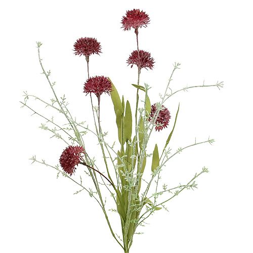Floristik24 Flores del prado rojo L60cm 3pcs
