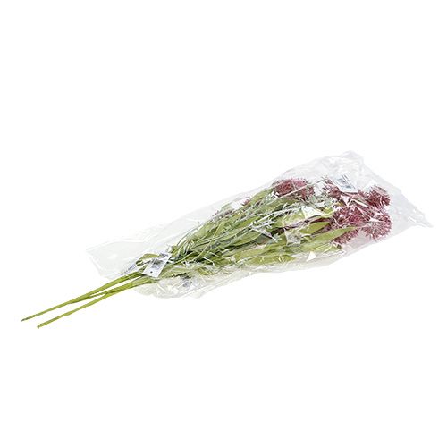 Floristik24 Flores del prado rojo L60cm 3pcs