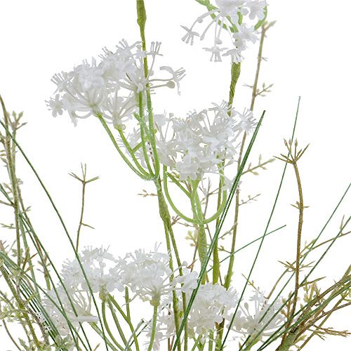 Floristik24 Jardín Flores Blanco L50cm 3pcs