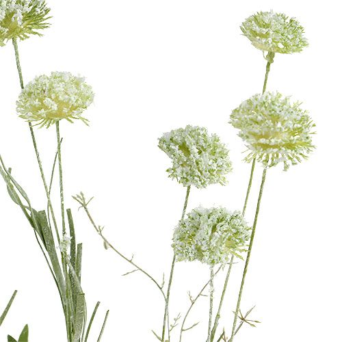 Floristik24 Flores de pradera blanco L60cm 3pcs