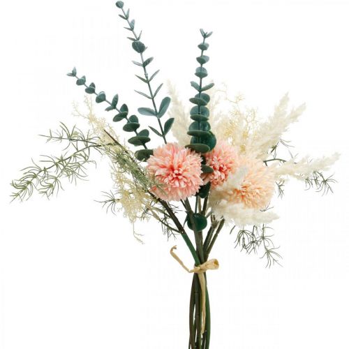 Ramo de pradera ramo artificial de flores de seda Al. 42 cm