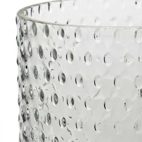 Artículo Florero, jarrón de cristal, vaso para velas, farol de cristal Ø11,5cm H23,5cm