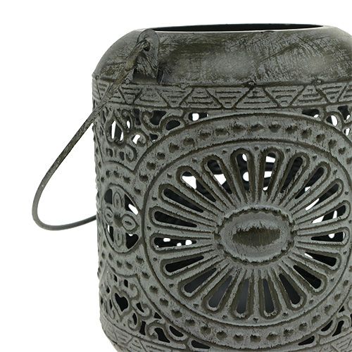 Floristik24 Viento gris claro Ø9cm H11.5cm