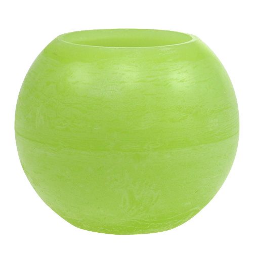 Floristik24 Bola de cera Windlight Ø20cm verde claro