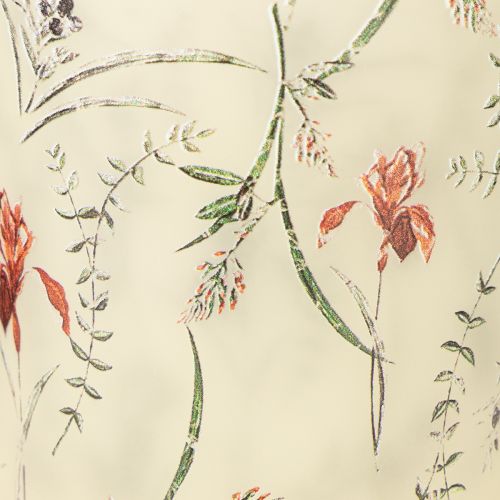 Artículo Farol decorativo de cristal con motivo floral para dar un toque atmosférico al hogar, 8 cm, 4 piezas.