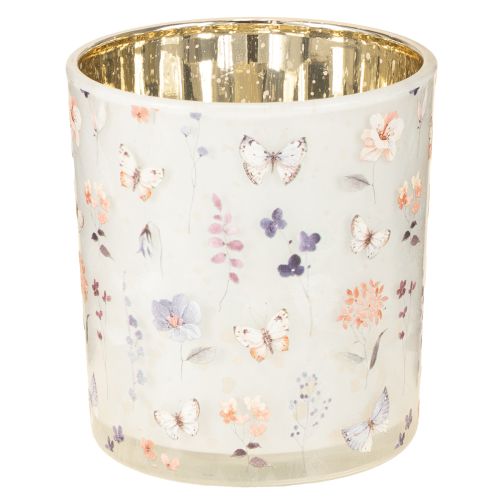 Farol decorativo de cristal con diseño de mariposa para un toque elegante en el hogar, 8 cm, 4 piezas