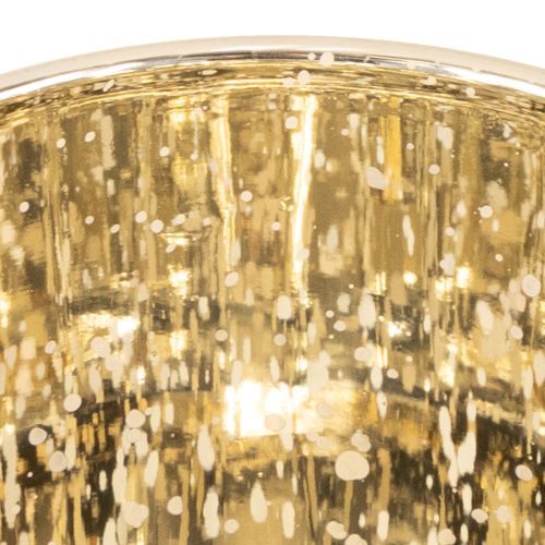 Artículo Farol decorativo de cristal con diseño de mariposa para un toque elegante en el hogar, 8 cm, 4 piezas