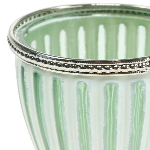 Artículo Viento ligero verde antiguo Ø10cm H10cm