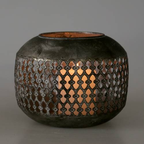 Floristik24 Linterna Oriente aspecto antiguo Ø18cm H14cm