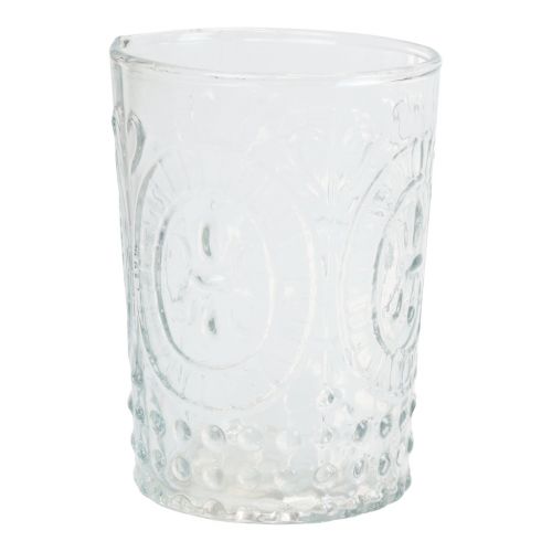 Farol de cristal vela portavelas de cristal Ø7,5cm H10cm