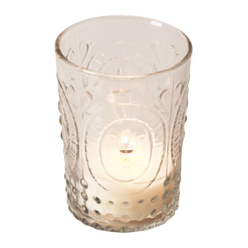Artículo Farol de cristal vela portavelas de cristal Ø7,5cm H10cm