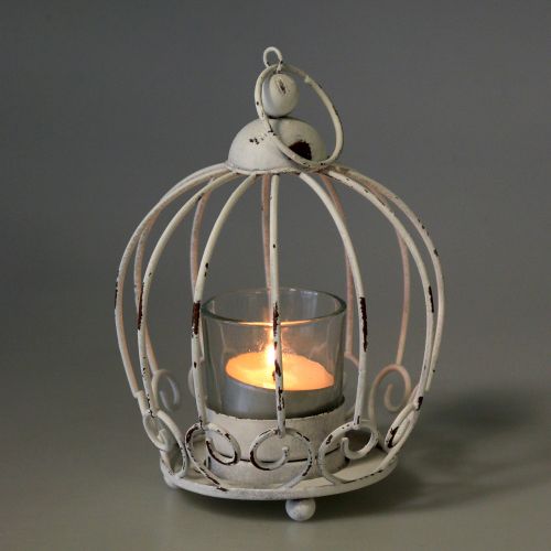 Floristik24 Corona de farol Vintage Ø12cm H16.5cm