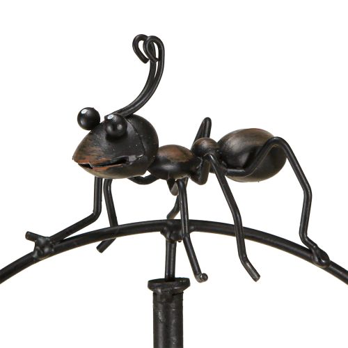 Artículo Carillón de viento para decoración de hormigas, estaca de metal para jardín, 66 cm, 2 unidades