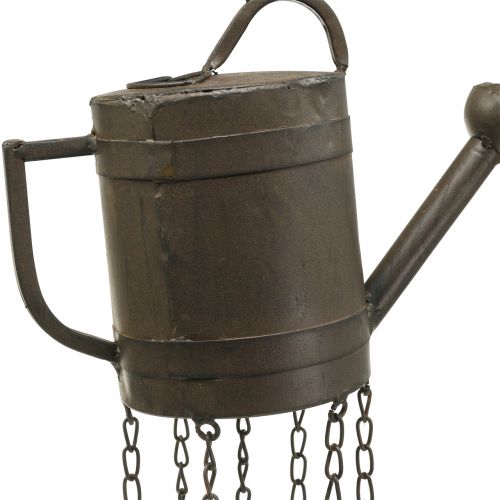 Floristik24 Regadera para colgar carillones de viento marrón oscuro 80cm
