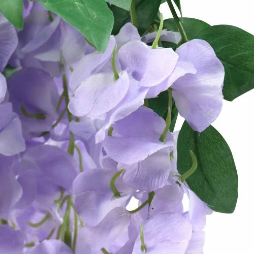 Floristik24 Guirnalda glicina púrpura 175cm 2pcs