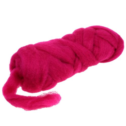 Mecha de lana 10m rosa
