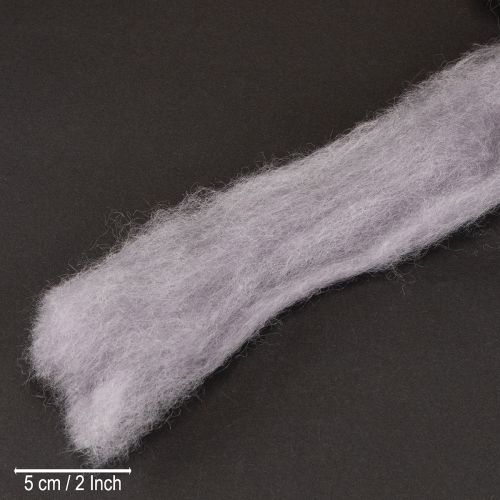 Artículo Lana decorativa, violeta claro, 2 m de lana de fieltro para manualidades y floristería