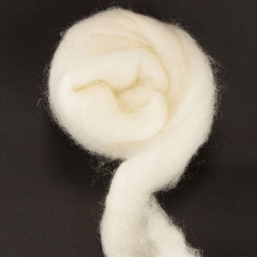 Artículo Cinta de lana blanca, 2 m, lana decorativa para manualidades y envolver regalos.