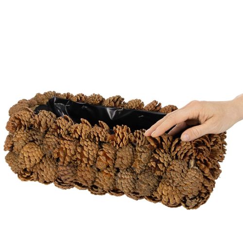 Caja cónica rectangular para plantar, 40 cm | Floristik24.es