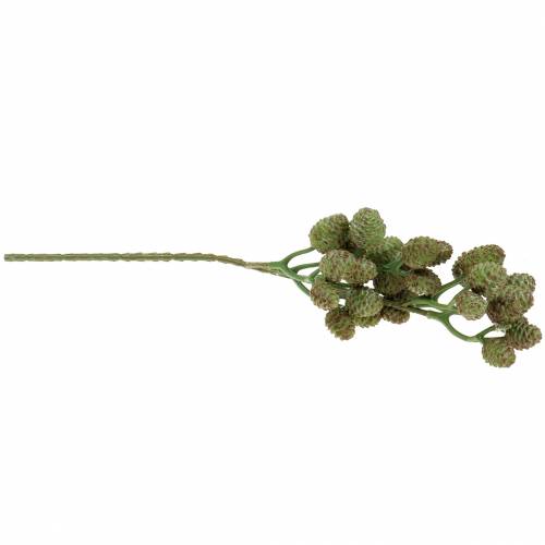 Floristik24 Cono Rama Verde 33cm ¡Planta artificial como la real!