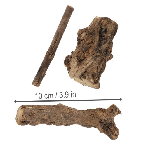 Artículo Encantadoras raíces decorativas de madera para tu hogar.