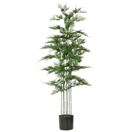 Árbol de bambú artificial, verde, 132 cm, planta de interior | Floristik24.es