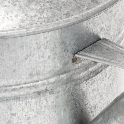 Regadera vintage de zinc, 27 cm - maceta para jardín y patio, maceta de metal | Floristik24.es