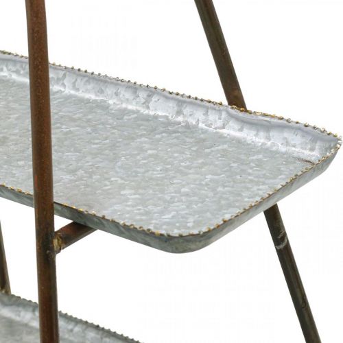 Artículo Soporte para pasteles bandeja decorativa vintage estante de mesa metal H47cm