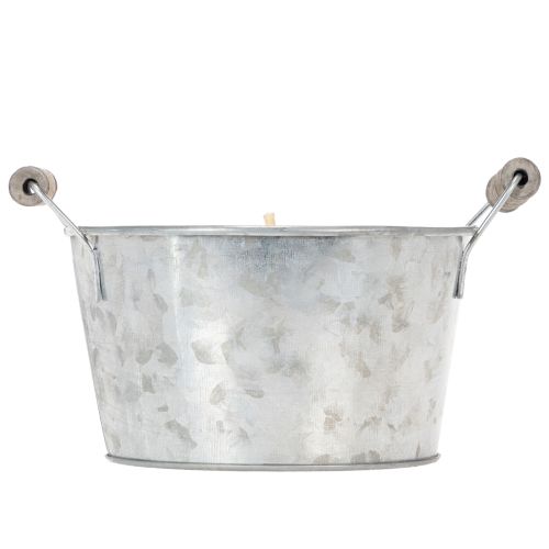 Artículo Vela de citronela para exteriores en cubo: Iluminación ambiental y repelente de insectos, 15 cm